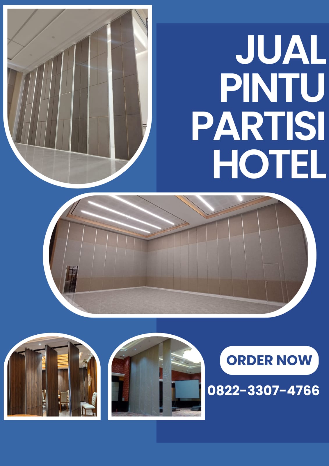 JUAL & PASANG PINTU PARTISI HOTEL PANGKALANBUN Jual Pintu partisi Hotel di seluruh indonesia